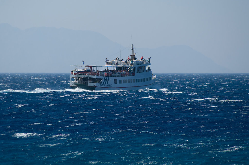 Boot nach Nissiros