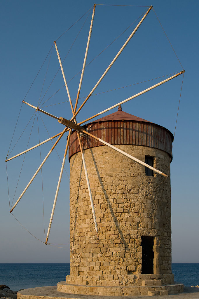 Windmühle am Hafen