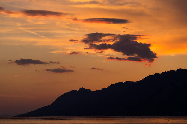 Sonnenuntergang Baska Voda