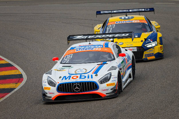 Mercedes AMG GT3 vs. Audi R8 LMS