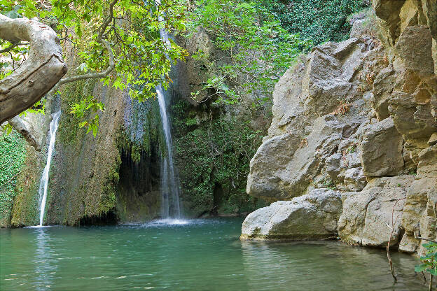 Wasserfall in der Richti Schlucht