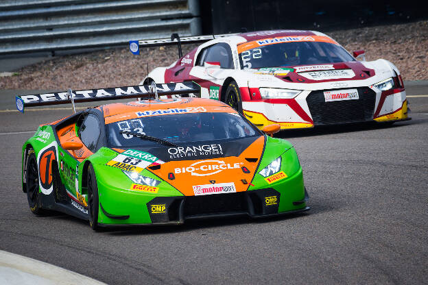 Lamborghini Huracán GT3 vs. Audi R8 LMS