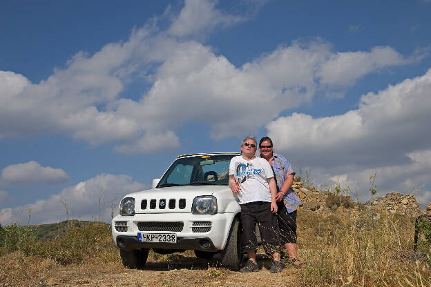 Unterwegs im Jeep